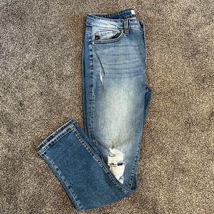 KanCan Lightly Distressed Denim